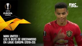 Manchester United : Les cinq buts de Greenwood en Ligue Europa (2019-20)
