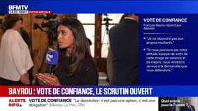 "Nous avons été élus non pas pour créer de l'instabilité mais pour travailler", déclare Prisca Thevenot, députée Ensemble
