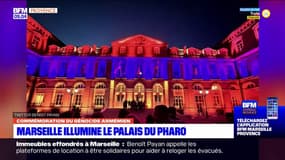 Commémoration du génocide arménien: Marseille illumine le palais du Pharo
