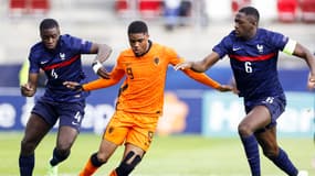 Myron Boadu avec les Pays-Bas face aux Bleuets