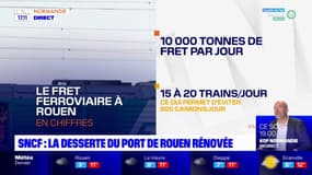 Rouen: les travaux de la desserte ferroviaire du port sont terminés