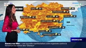 Météo Var: une journée ensoleillée, jusqu'à 17°C à Toulon