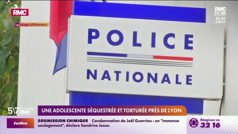 Une adolescente séquestrée et torturée près de Lyon