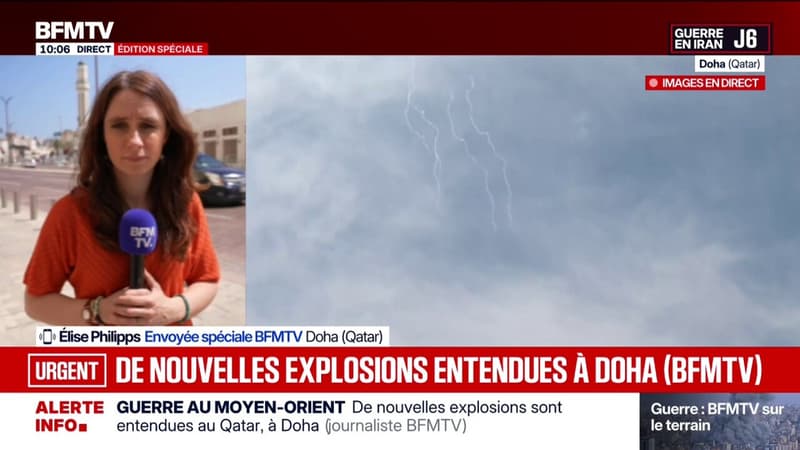 Des nouvelles explosions entendue à Doha (Qatar)