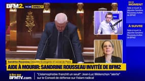 Aide à mourir: Sandrine Rousseau regrette la présence du critère de la nationalité française