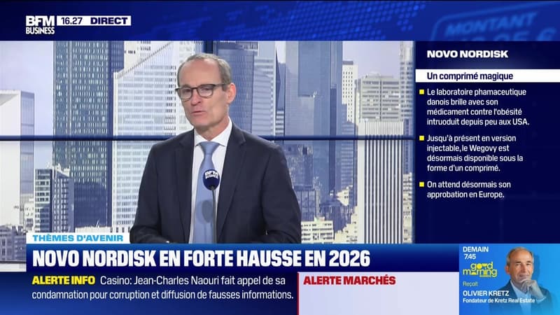 Novo Nordisk se réveille depuis le 1er janvier en Bourse : encore temps de l'acheter ? - 29/01
