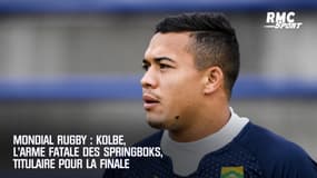 Mondial rugby : Kolbe, l’arme fatale des Springboks, titulaire pour la finale