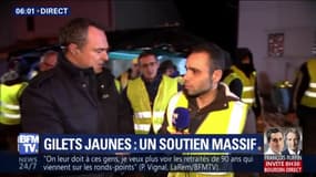 Gilets jaunes: la mobilisation continue près de Roanne