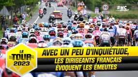 Tour de France : Avec une pointe d'inquiétude, les dirigeants français évoquent les émeutes