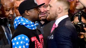 Floyd Mayweather et Conor McGregor 