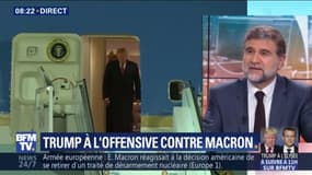 Trump-Macron: rencontre houleuse en vue