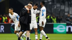 Le footballeur français Dimitri Payet, à Marseille le 5 mai 2022