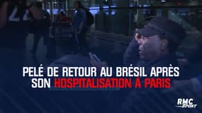 Pelé de retour au Brésil après son hospitalisation à Paris