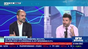 Nicolas Goetzmann (La Financière de la Cité) et Jean-François Bay (Quantalys) : La BCE relève son taux principal de 0.75% - 27/10