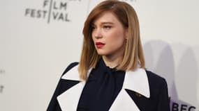 Léa Seydoux le 21 avril 2018 à New York