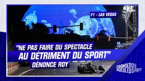 Formule 1 : "Ne pas faire du spectacle au détriment du sport", Roy dénonce le circuit de Las Vegas