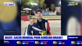 Le Lyonnais Aurélien Giraud sacré champion du monde de skate