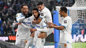 Pierre-Emerick Aubameyang, Azzeddine Ounahi, Amine Harit et Iliman Ndiaye