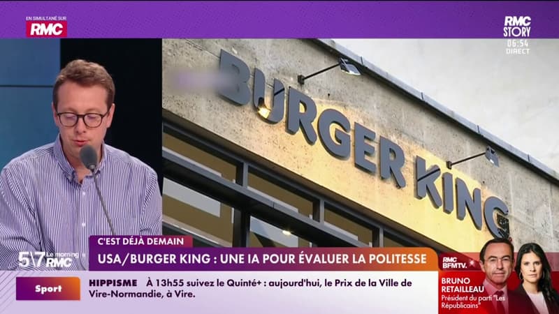 C'est déjà demain - USA / Burger King : une IA pour évaluer la politesse