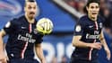 Ibrahimovic et Cavani ont assuré le show face à Guingamp