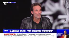 Anthony Delon sur l'héritage d'Alain Delon: "Il faut arrêter de parler de cette histoire de pognon"