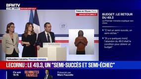 "On va arrêter de se donner en spectacle devant le monde entier", déclare Sébastien Lecornu à propos du vote du budget