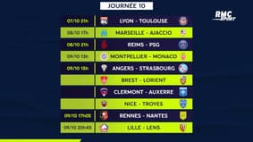 Ligue 1 : Le programme TV complet de la J10 et les classements