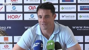 Dan Carter : ‘’Je suis heureux au Racing 92’’