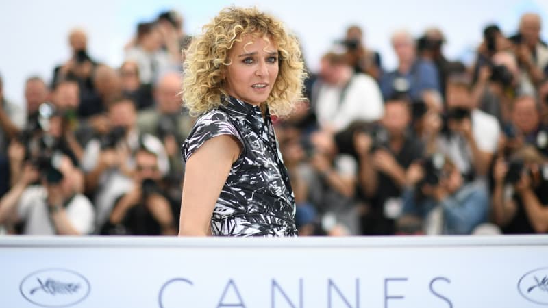 Valeria Golino en mai 2018 lors de la présentation de son film Euforia au Festival de Cannes.
