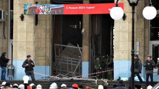 La gare de Volgograd, où un attentat suicide, dimanche matin, a tué au moins 16 personnes.