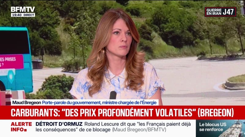 Carburants: "Si la situation perdure au mois de mai, nous ne lâcherons pas les secteurs économiques les plus exposés", déclare Maud Bregeon