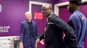 Puis c'est au tour de Thuram de montrer l'exemple