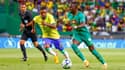 Malcom et Sadio Mané lors du match Brésil-Sénégal, à Lisbonne le 20 juin 2023