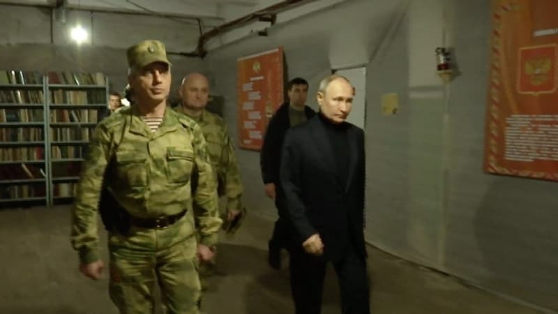 Guerre en Ukraine: Vladimir Poutine en visite dans les régions occupées de Kherson et Lougansk