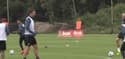 Les premiers pas de Zlatan à l’entrainement avec MU part 1