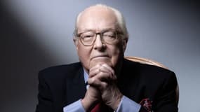 Jean-Marie Le Pen à Paris le 7 janvier 2022