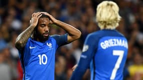Antoine Griezmann et Alexandre Lacazette n'ont rien pu faire face au verrou luxembourgeois.