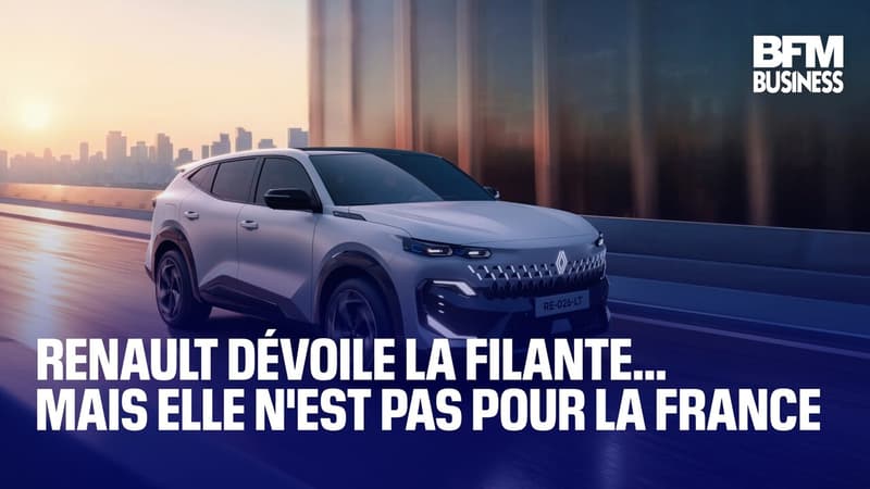 Renault dévoile la Filante… mais elle n'est pas pour la France