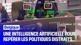 Une intelligence artificielle permet de repérer les parlementaires belges distraits