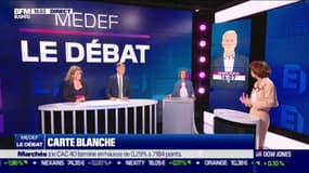 Présidence du Medef: Dominique Carlac'h répond à la question de Karine Rossignol