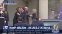 Le couple Trump a quitté l'Elysée après un déjeuner avec Emmanuel et Brigitte Macron