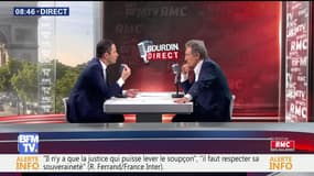 Benoît Hamon face à Jean-Jacques Bourdin en direct