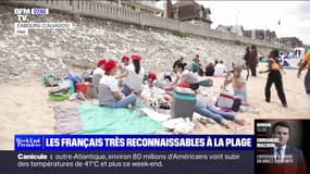 Selon une journaliste britannique, les Français sont très reconnaissables à la plage