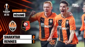 Résumé : Shakhtar 2-1 Rennes - Ligue Europa (Barrage aller)