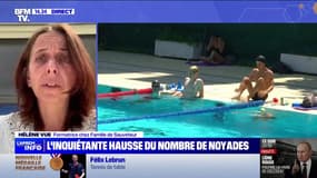 "Se laisser porter", ne pas lutter.... les conseils d'Hélène Vue, formatrice Famille de Sauveteur, pour éviter les dangers liés aux baïnes