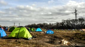 Un campement à Calais