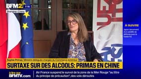 Surtaxes sur le cognac et l'armagnac: Sophie Primas en déplacement en Chine