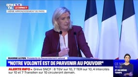 Marine Le Pen: "Il n'est pas de meilleure école que les municipales"