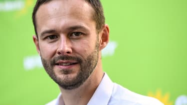 Le 1er juin 2019, David Belliard, lors de son élection comme tête de liste EELV pour les municipales à Paris de 2020.