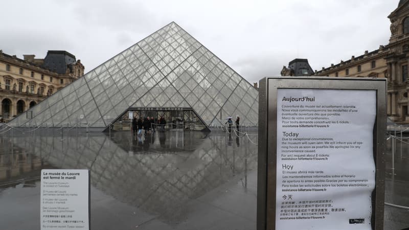 Les employés du Louvre avaient déjà exercé leur droit de retrait début mars